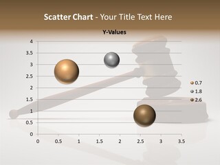 Concepts Gavel Juridical PowerPoint Template