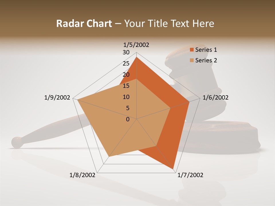 Concepts Gavel Juridical PowerPoint Template