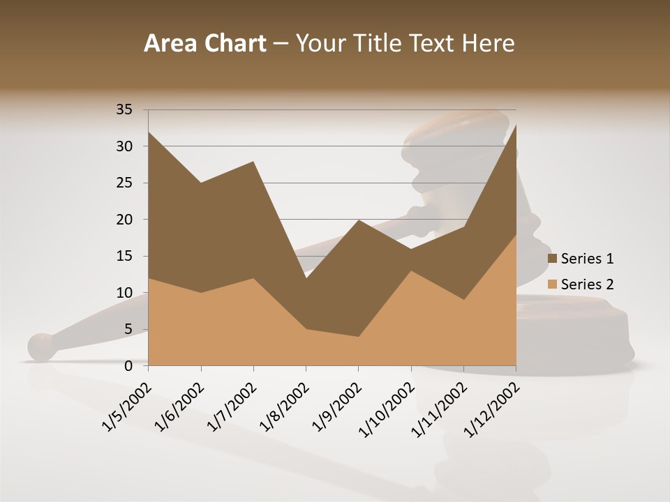 Concepts Gavel Juridical PowerPoint Template