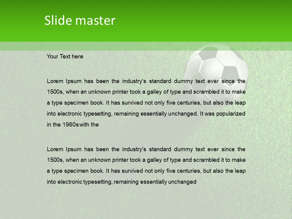 Symbol Environment Game PowerPoint Template