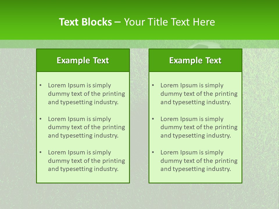 Symbol Environment Game PowerPoint Template