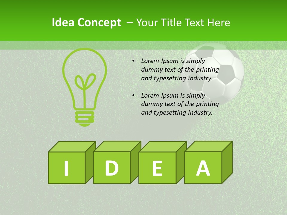 Symbol Environment Game PowerPoint Template