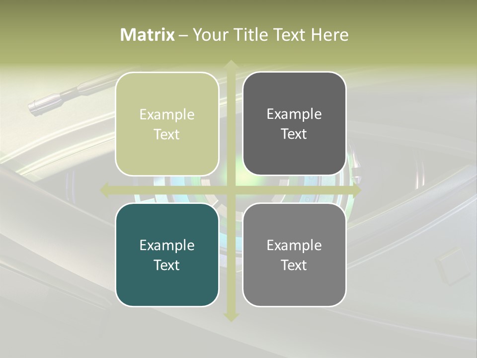 Gadget Macro Circle PowerPoint Template