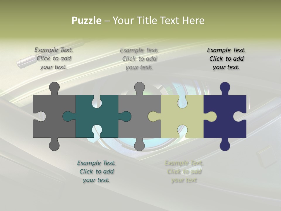 Gadget Macro Circle PowerPoint Template