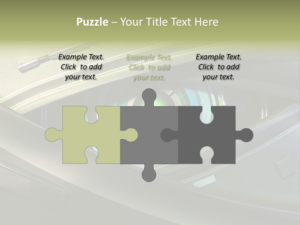 Gadget Macro Circle PowerPoint Template