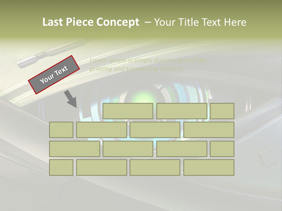 Gadget Macro Circle PowerPoint Template