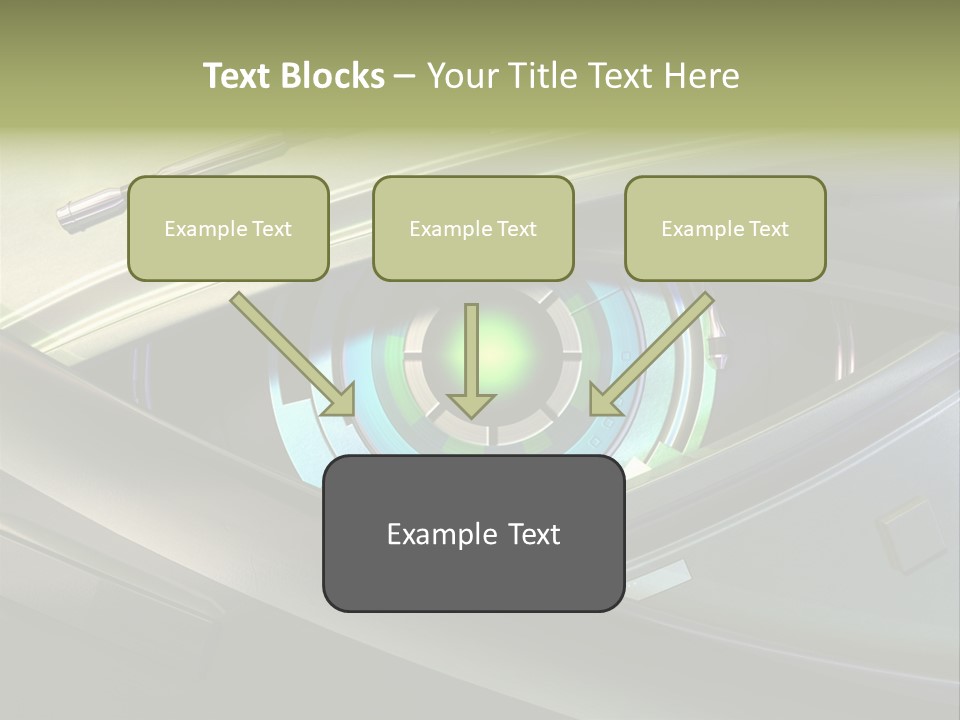 Gadget Macro Circle PowerPoint Template