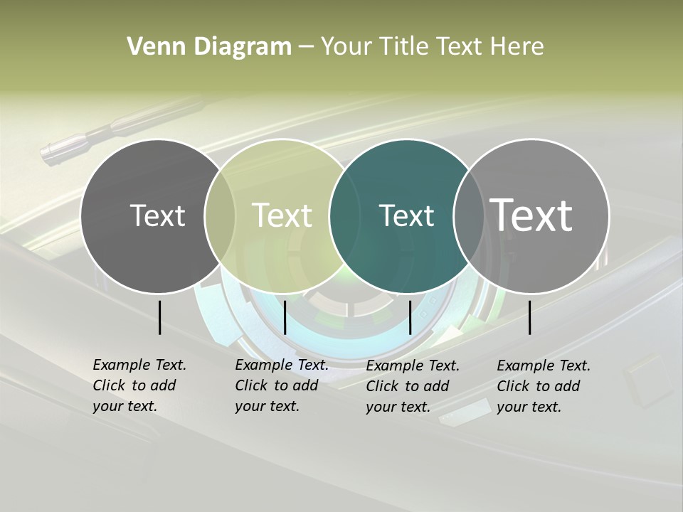 Gadget Macro Circle PowerPoint Template