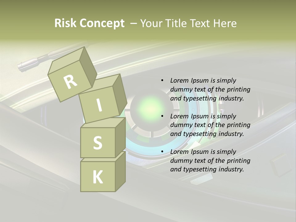 Gadget Macro Circle PowerPoint Template