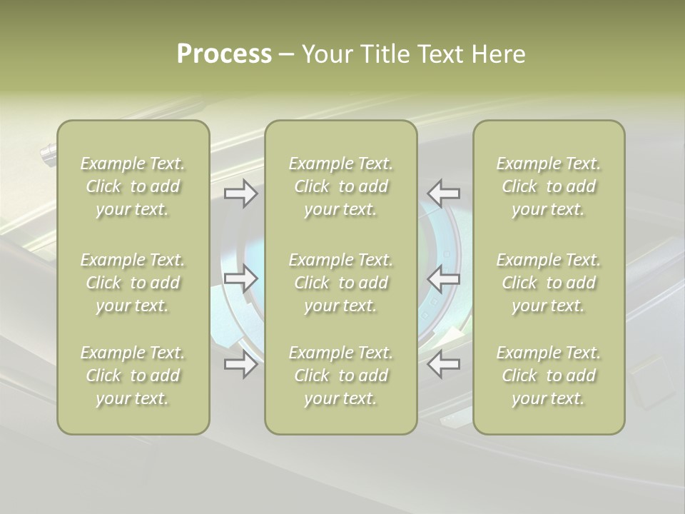 Gadget Macro Circle PowerPoint Template