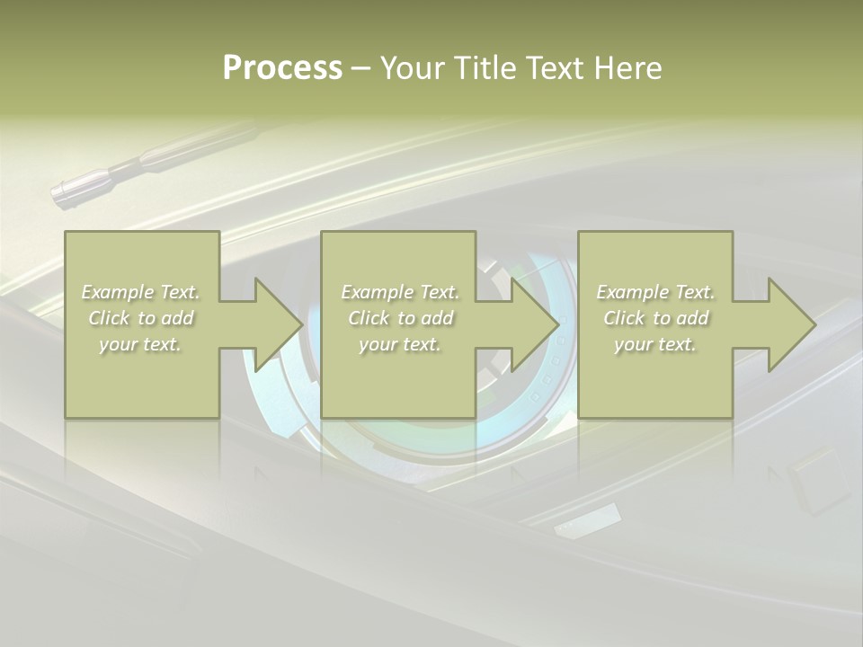 Gadget Macro Circle PowerPoint Template