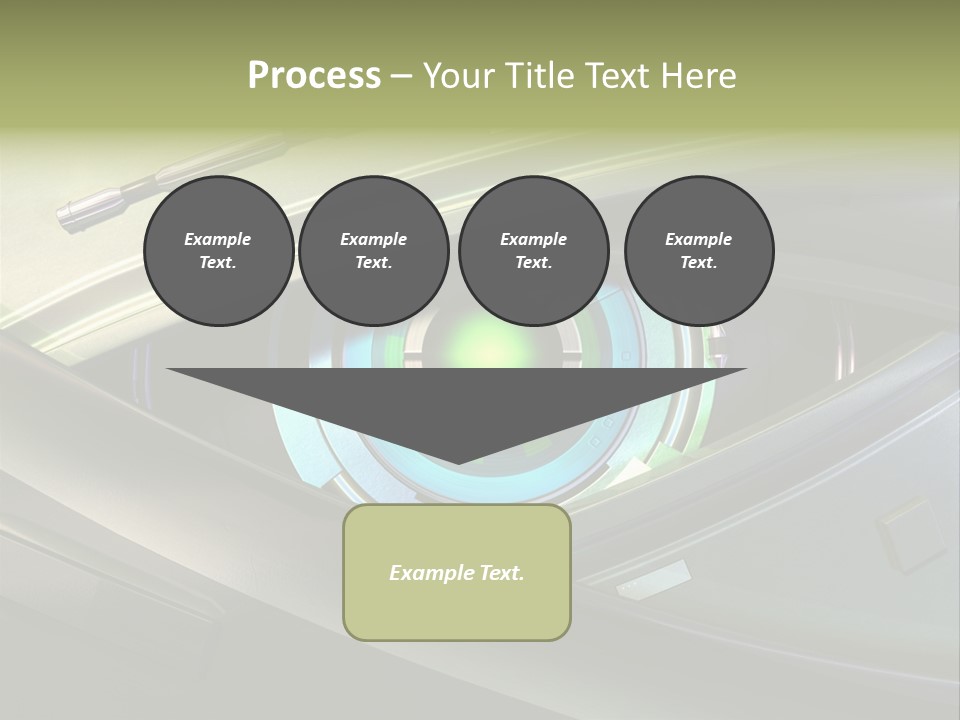 Gadget Macro Circle PowerPoint Template
