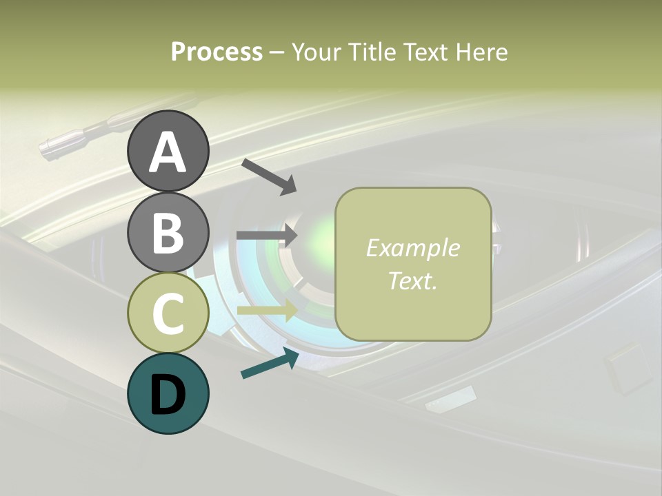 Gadget Macro Circle PowerPoint Template