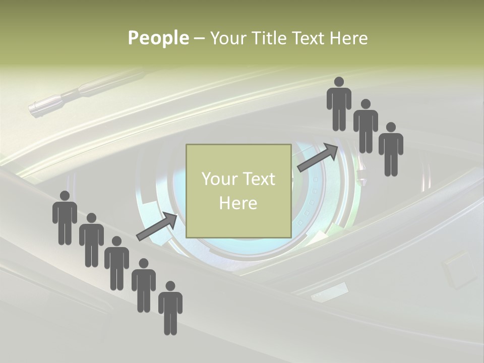 Gadget Macro Circle PowerPoint Template