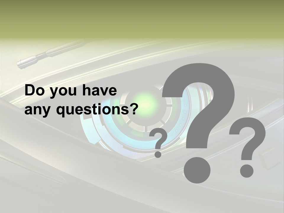 Gadget Macro Circle PowerPoint Template