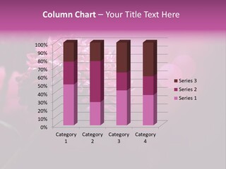 Object Beautiful Purple PowerPoint Template