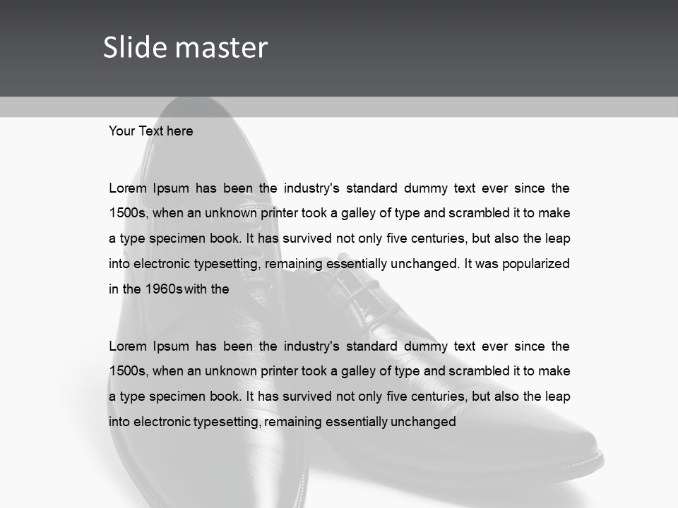 People  Leather PowerPoint Template