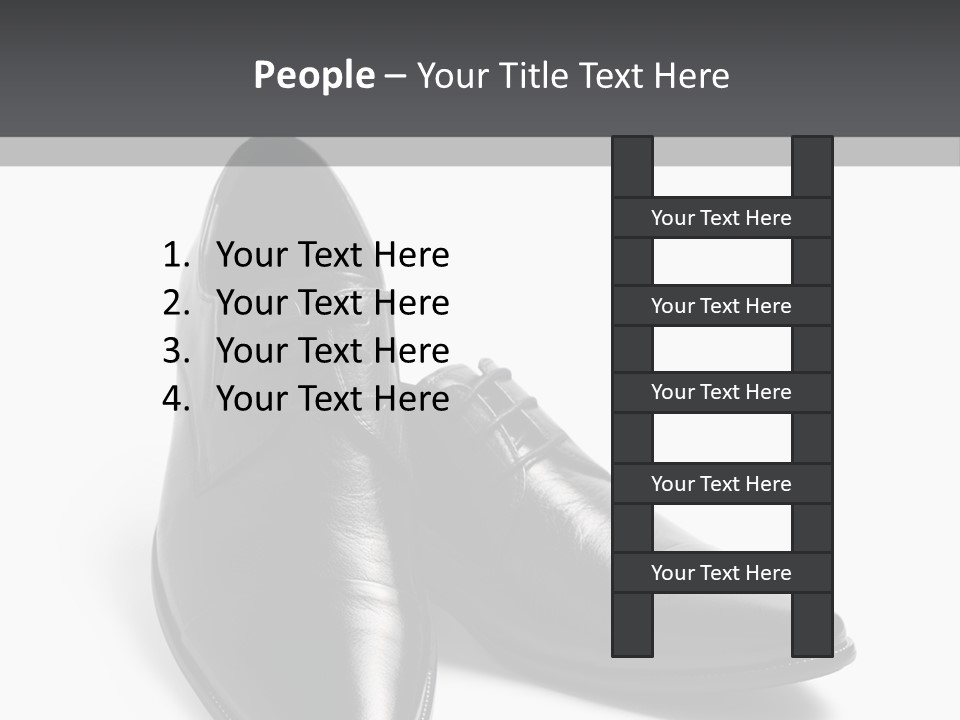 People  Leather PowerPoint Template