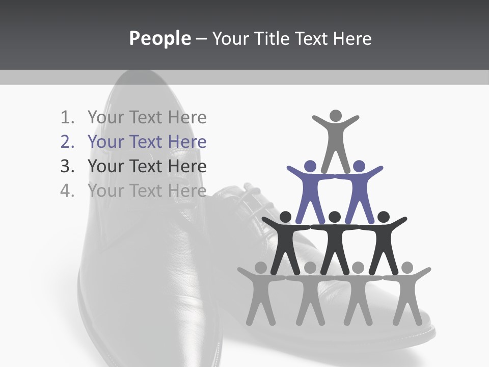 People  Leather PowerPoint Template