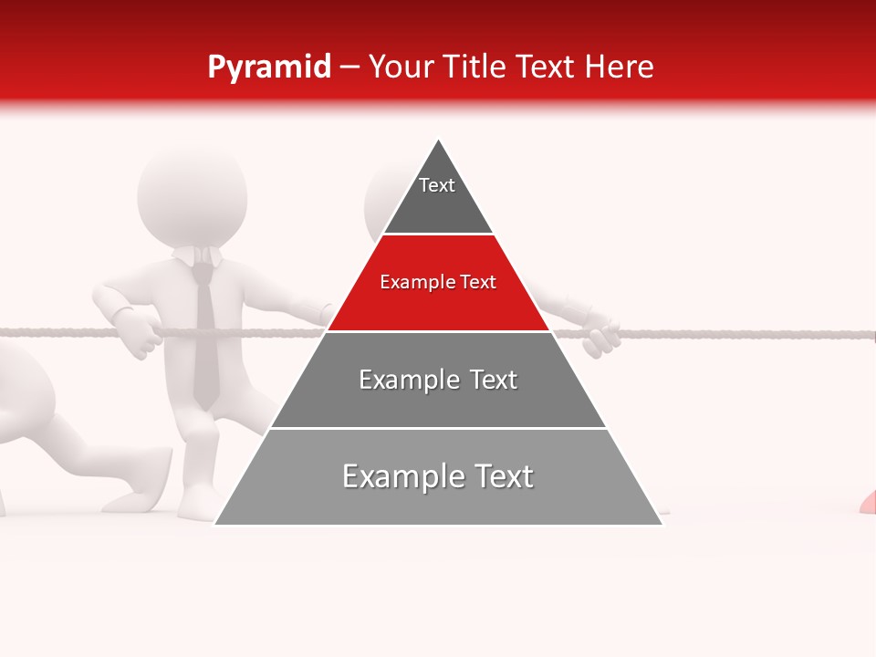 War Red Men PowerPoint Template