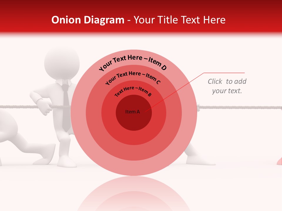 War Red Men PowerPoint Template