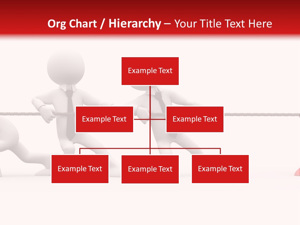 War Red Men PowerPoint Template