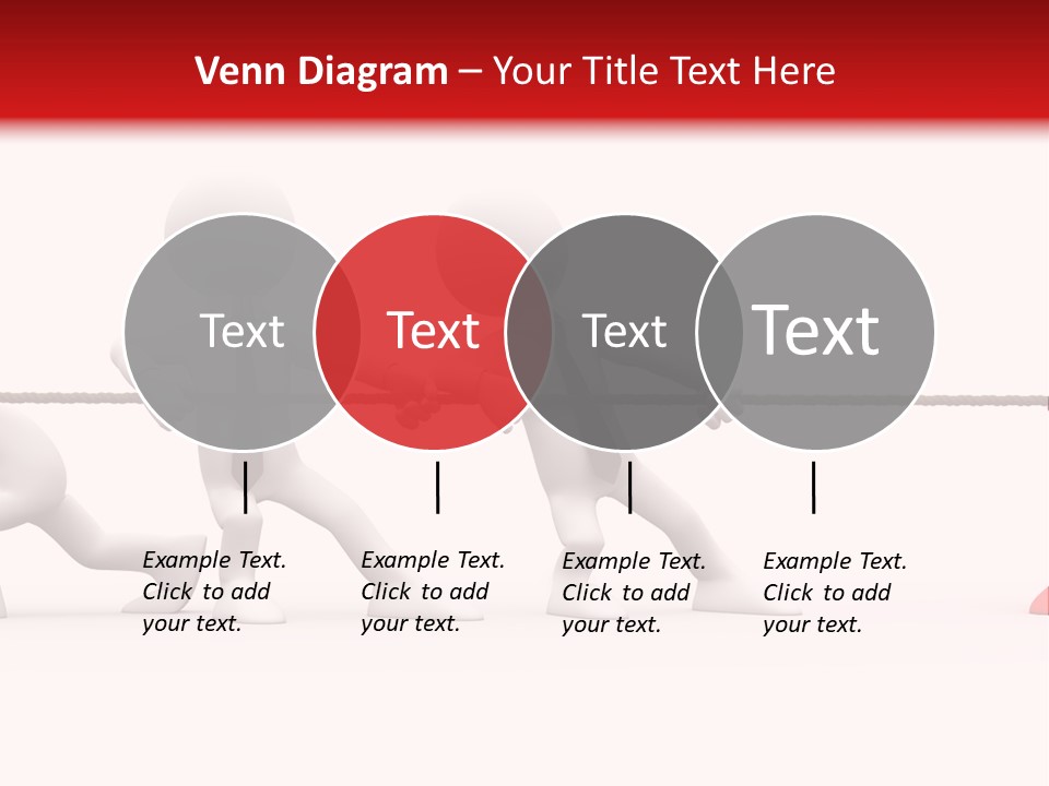 War Red Men PowerPoint Template