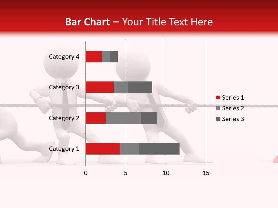 War Red Men PowerPoint Template