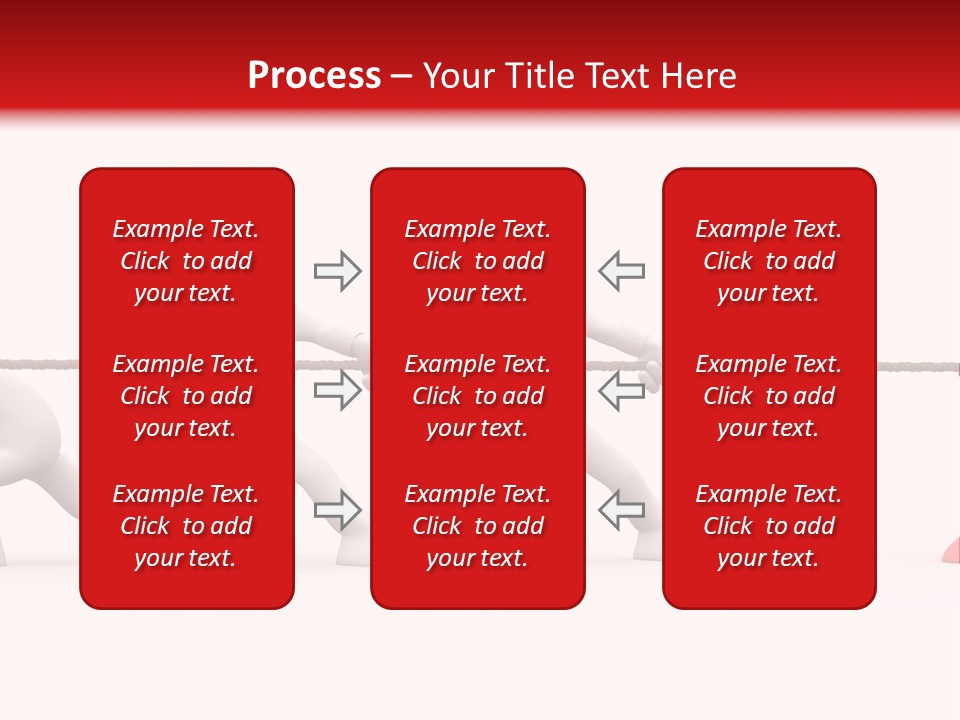 War Red Men PowerPoint Template