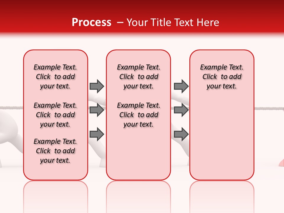 War Red Men PowerPoint Template