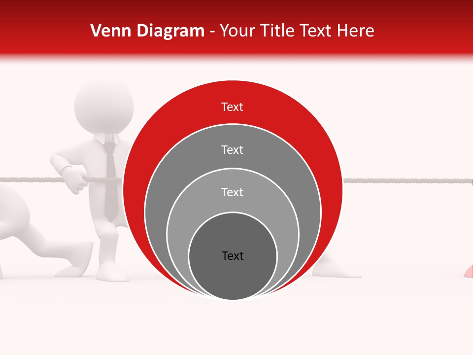 War Red Men PowerPoint Template