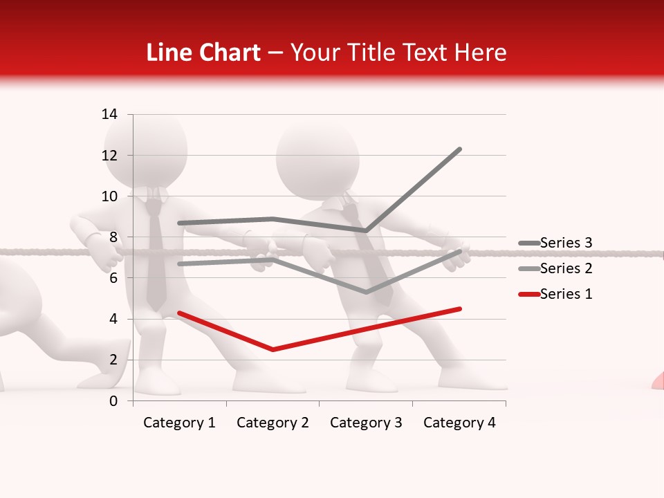 War Red Men PowerPoint Template