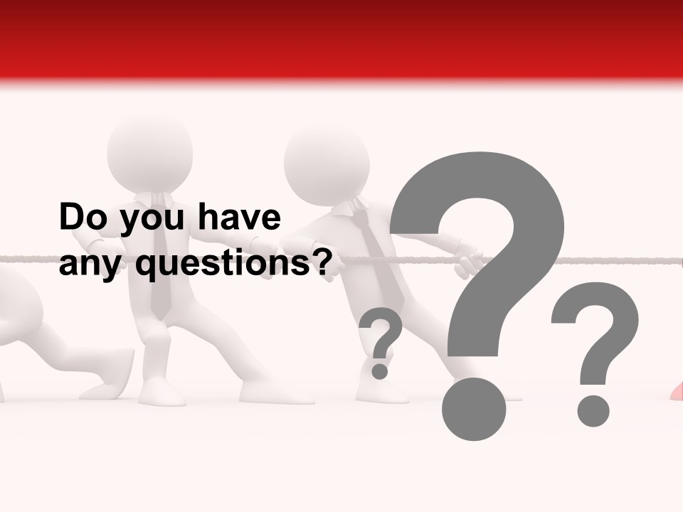 War Red Men PowerPoint Template