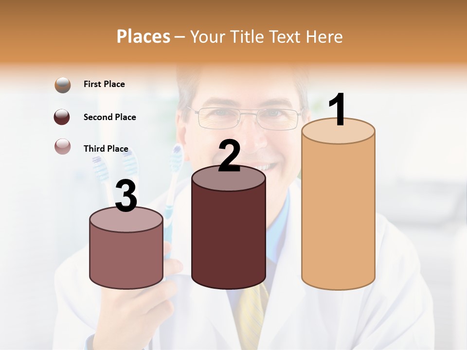 Clinic Uniform Man PowerPoint Template