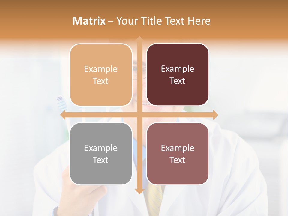 Clinic Uniform Man PowerPoint Template