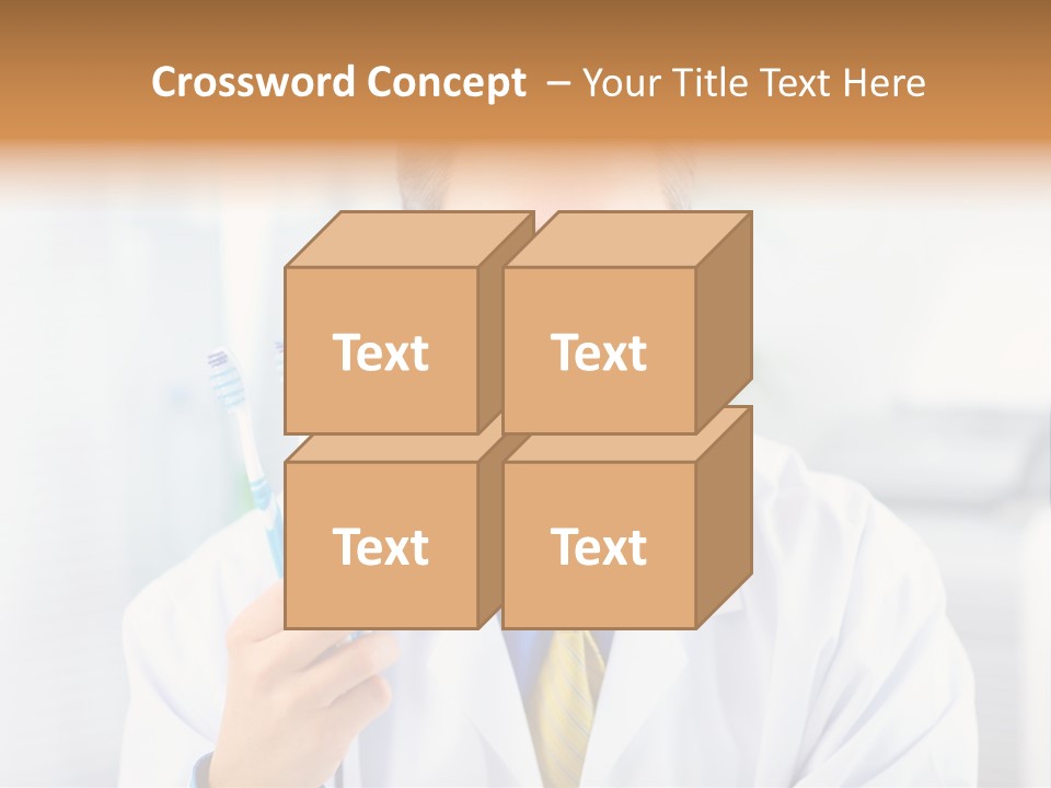 Clinic Uniform Man PowerPoint Template