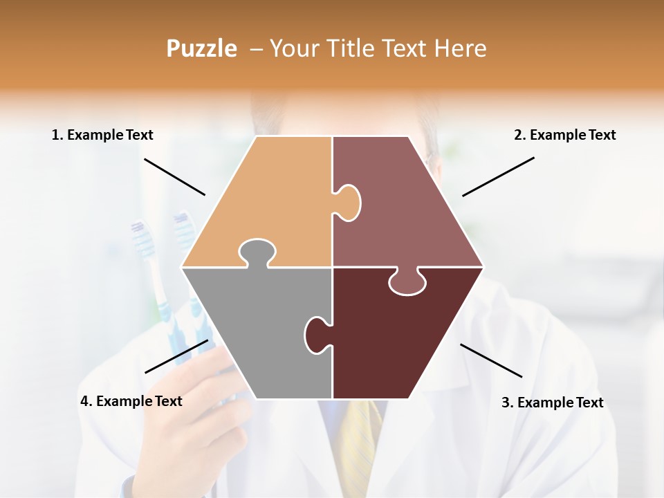 Clinic Uniform Man PowerPoint Template