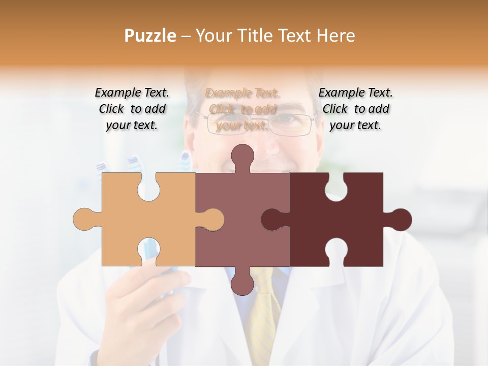 Clinic Uniform Man PowerPoint Template