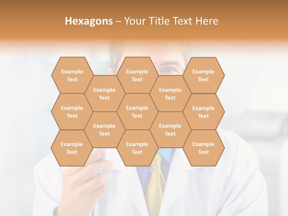 Clinic Uniform Man PowerPoint Template