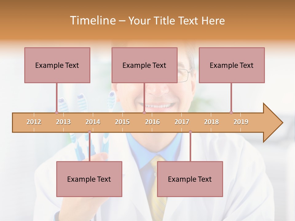 Clinic Uniform Man PowerPoint Template