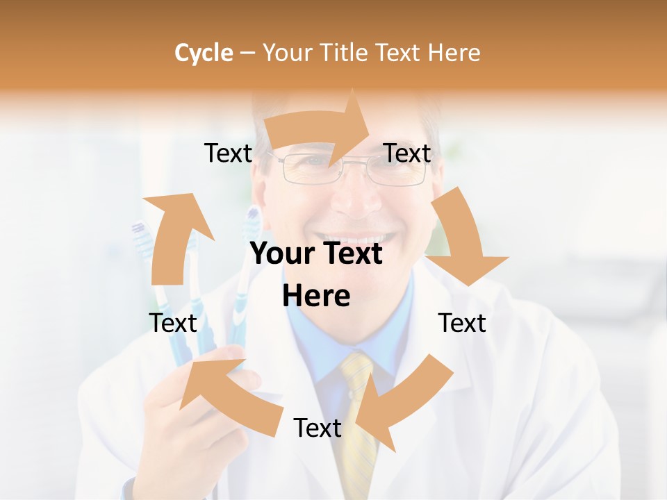 Clinic Uniform Man PowerPoint Template