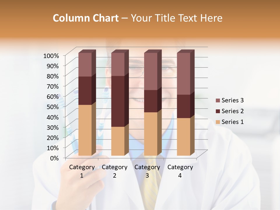 Clinic Uniform Man PowerPoint Template