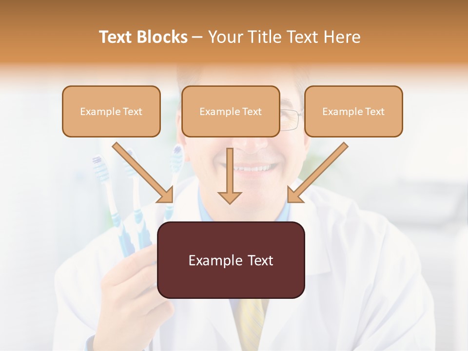 Clinic Uniform Man PowerPoint Template
