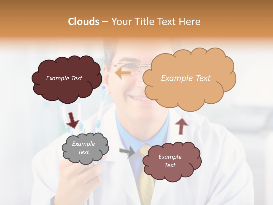 Clinic Uniform Man PowerPoint Template