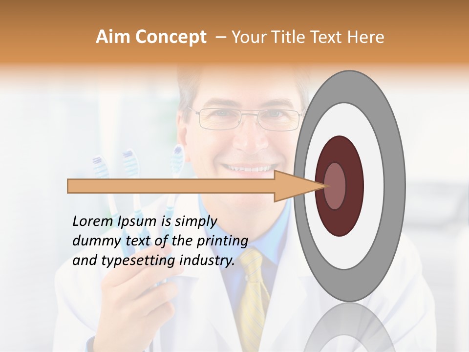 Clinic Uniform Man PowerPoint Template