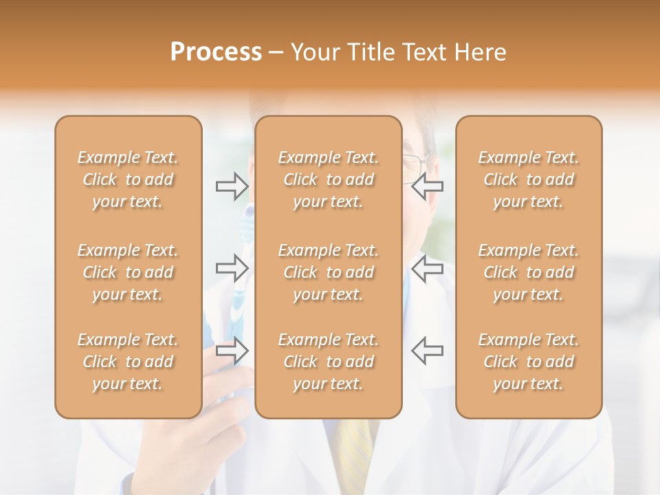 Clinic Uniform Man PowerPoint Template