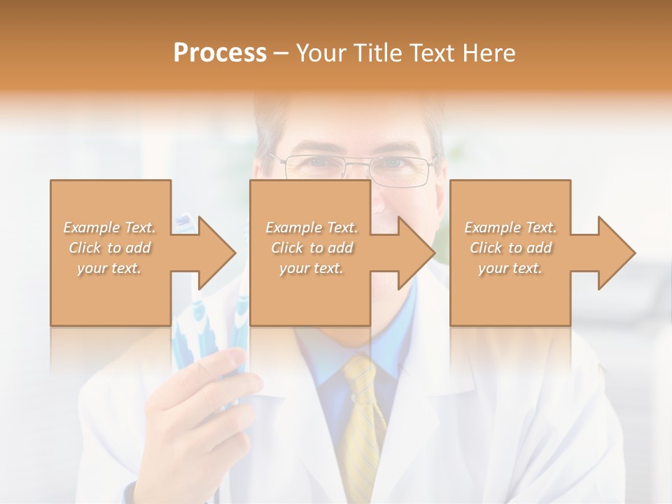 Clinic Uniform Man PowerPoint Template