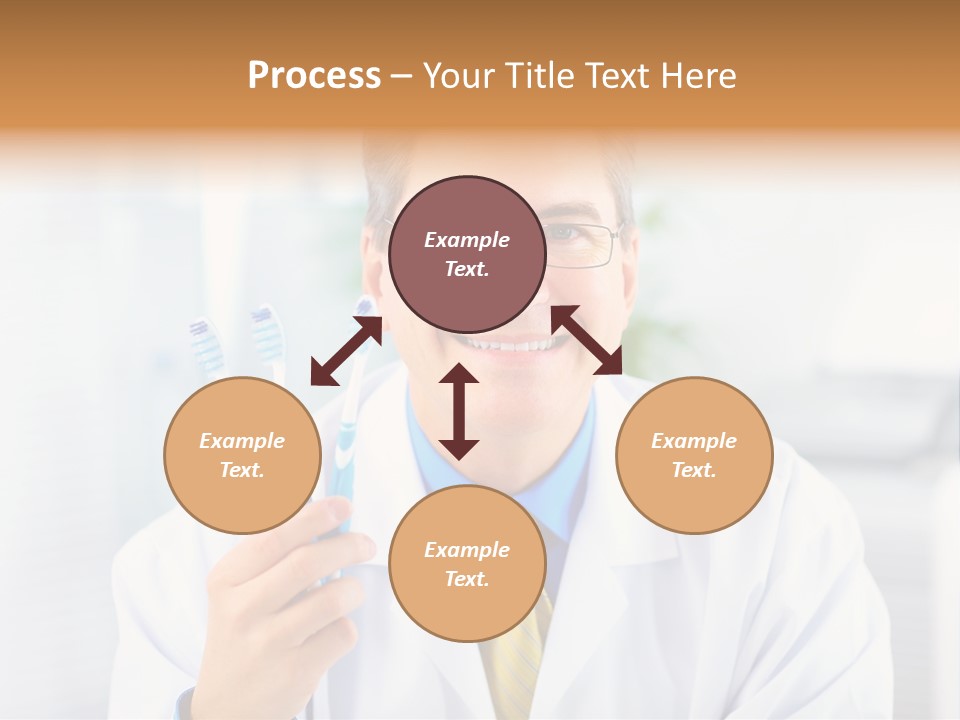 Clinic Uniform Man PowerPoint Template