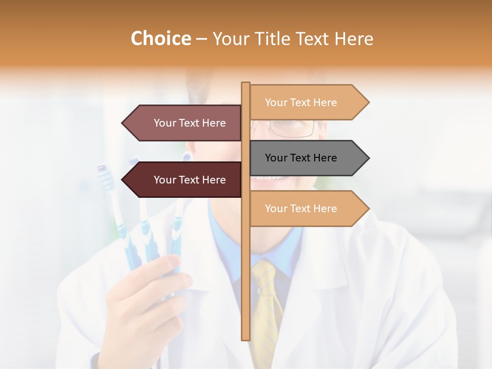 Clinic Uniform Man PowerPoint Template