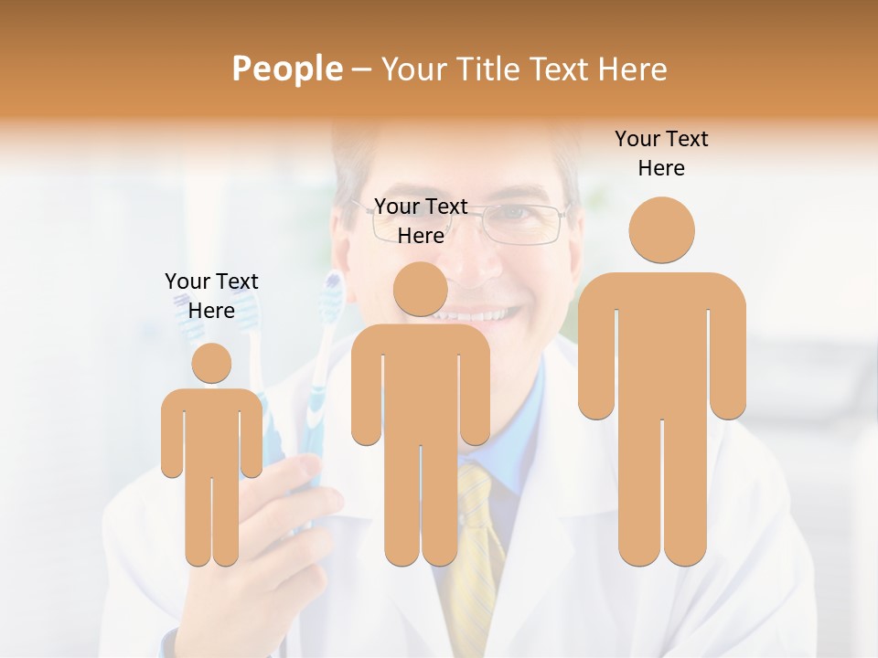 Clinic Uniform Man PowerPoint Template